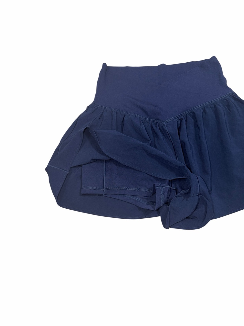 OFFLINE By Aerie Navy Blue Real Me Crossover Flowy Short - Picture 6 of 8